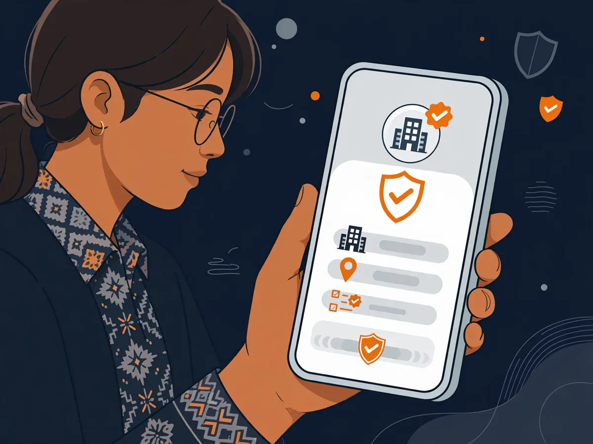 Pencari kerja memeriksa dan memverifikasi lowongan di Instagram melalui situs resmi perusahaan